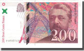 France 200 Francs Eiffel, BRUNEEL, BONARDIN, VIGIER -