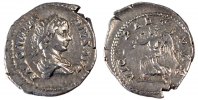 Denarius Coin, Caracalla, Silver, Cohen:658 -
