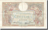France 100 Francs Luc Olivier Merson, P. Rousseau and R. Favre-Gilly -