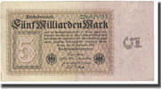 Germany 5 Milliarden Mark Banknote, 1923-09-10, KM:115a -