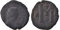 Follis Coin, Justin I 518-527, Constantinople, Copper -