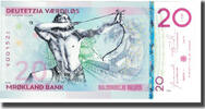 United States Tourist Banknote Banknote, 20 VAERDILOS MROKLAND BANK -