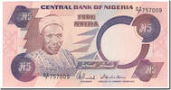 Nigeria 5 Naira Banknote, KM:24c -