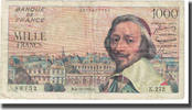 France 1000 Francs Richelieu, 1956-10-04, Fayette:42.25 -