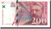 France 200 Francs Eiffel, Fayette:75.4b, KM:159b -