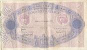 France 500 Francs Bleu et Rose, 1913-12-23, Fayette:30.21 -