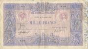 France 1000 Francs Bleu et Rose, 1912-07-29, Fayette:36.26 -