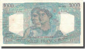 France 1000 Francs Minerve et Hercule, 1947-01-09 -