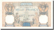 France 1000 Francs Cérès et Mercure, 1939-09-21 -