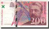 France 200 Francs Eiffel, Fayette:75.3a, KM:159b -