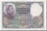 Spain 50 Pesetas Banknote, 1931-04-25, KM:82 -