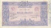 France 1000 Francs Bleu et Rose, 1925-01-08, Fayette:36.41 -