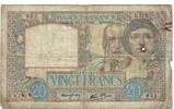 France 20 Francs Science et Travail, 1940-08-01 -