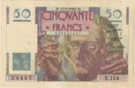 France 50 Francs Le Verrier, E.134, Fayette:20.12, KM:127b -