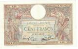 France 100 Francs Luc Olivier Merson, K.62333, Fayette:25.34 -