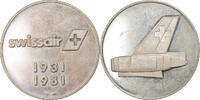 Switzerland Medal Cinquantenaire de Swissair, Aviation -