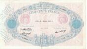 France 500 Francs Bleu et Rose, Y.2439, Fayette:30.37, KM:66m -