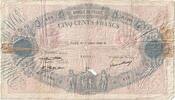France 500 Francs Bleu et Rose, G.1295, Fayette:30.33, KM:66l -