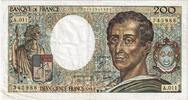 France 200 Francs Montesquieu, A.011, Fayette:70.2, KM:155a -