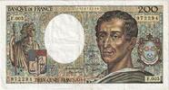 France 200 Francs Montesquieu, F.005, Fayette:70.01, KM:155a -