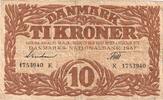 Denmark 10 Kroner Banknote, KM:31a -