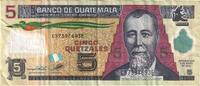 Guatemala 5 Quetzales Banknote, 2012-05-02, KM:122b -