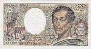 France 200 Francs Montesquieu, L.081, Fayette:70.10a, KM:155d -