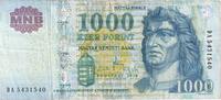 Hungary 1000 Forint KM:197b -