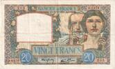 France 20 Francs Science et Travail, 1941-10-30, D.6476 -
