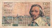 France 1000 Francs Richelieu, 1955-12-01, F.198 -