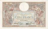 France 100 Francs Luc Olivier Merson, 1938-03-17, M.58343 -