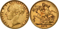 Australia Sovereign Victoria, Gold, KM:7 -