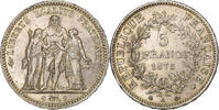 France 5 Francs Hercule, Paris, Silver, Gadoury:745a, KM:820 -