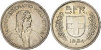 Switzerland 5 Francs Bern, Silver, KM:40 -