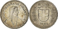 Switzerland 5 Francs Bern, Silver, KM:40 -