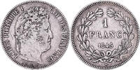 France Franc Louis-Philippe, Rouen, Silver, Gadoury:453 -