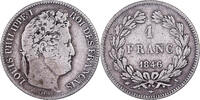 France Franc Louis Philippe I, Paris, Silver, Gadoury:453 -