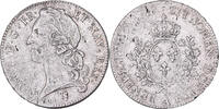 France Ecu Louis XV, Écu au bandeau, Paris, 2éme sem., Silver -