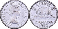 Canada 5 Cents Elizabeth II, Royal Canadian Mint, Chromium And Nickel -