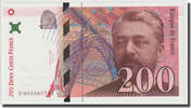 France 200 Francs Eiffel, Fayette:75.1, KM:159a -