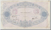 France 500 Francs Bleu et Rose, 1939-10-26, Fayette:31.45 -