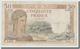 France 50 Francs Cérès, 1935-02-28, Fayette:17.5, KM:81 -