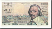 France 1000 Francs Richelieu, 1953-04-02, Fayette:VF 42.1 -