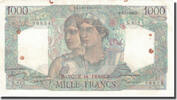 France 1000 Francs Minerve et Hercule, 1949-11-03 -
