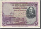 Spain 50 Pesetas Banknote, 1928-08-15, KM:75b -