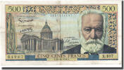 France 500 Francs Victor Hugo, 1958-10-30, Fayette:35.11 -
