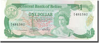 Belize 1 Dollar Banknote, 1983-07-01, KM:43 -