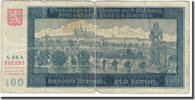 Bohemia and Moravia 100 Korun Banknote, KM:7a -