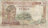 France 50 Francs Cérès, 1935-12-05, Fayette:17.20, KM:81 -