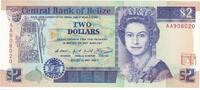 Belize 2 Dollars Banknote, 1990-05-01, KM:52a -